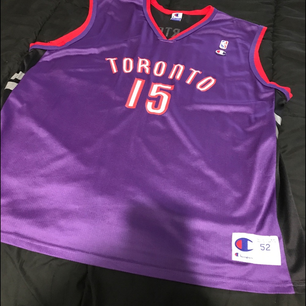 Vince carter champion jersey Toronto raptors
